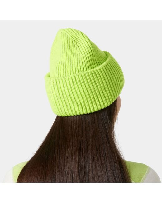 Helly Hansen Green Hh Rib-Beanie