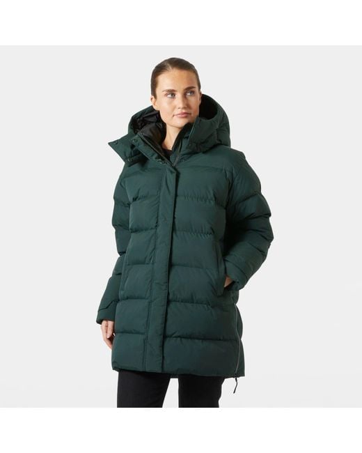 Helly Hansen Green Helly-hansen Aspire Puffy Parka