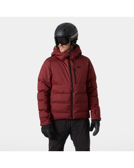 Helly Hansen Red Kvitfjell Race Puffy Ski Jacket for men