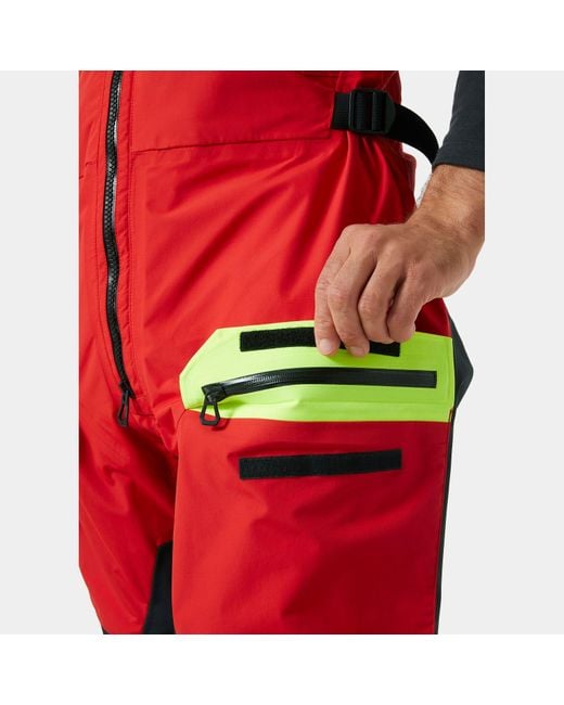Helly Hansen Red Helly-hansen Ægir Race Bib for men