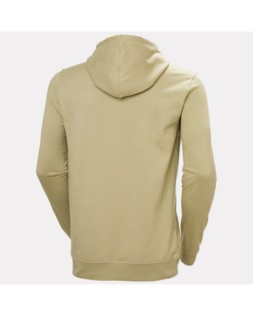 Helly Hansen Green Nord Graphic Pull Over Hoodie for men