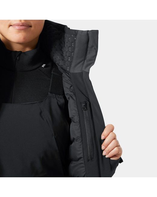 Helly Hansen Black Alphelia Jacket Clothing, Elastane/Polyamide/Polyester