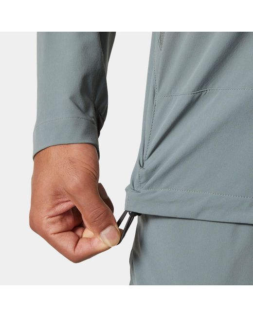 Helly Hansen Gray Blaze Hooded Softshell Jacket for men