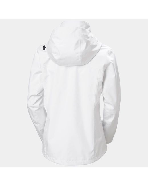Veste De Voile À Capuche 2.0 Femme Crew Blanc Helly Hansen en coloris Gray