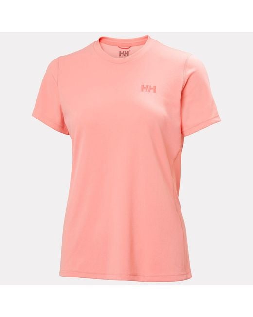 Helly Hansen Red Lifa Active Solen T-Shirt