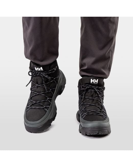 Helly Hansen Black Helly-hansen Keystone Durable Weather-resistant Hiking Boots For Outdoor Adventures And Trail Exploration for men