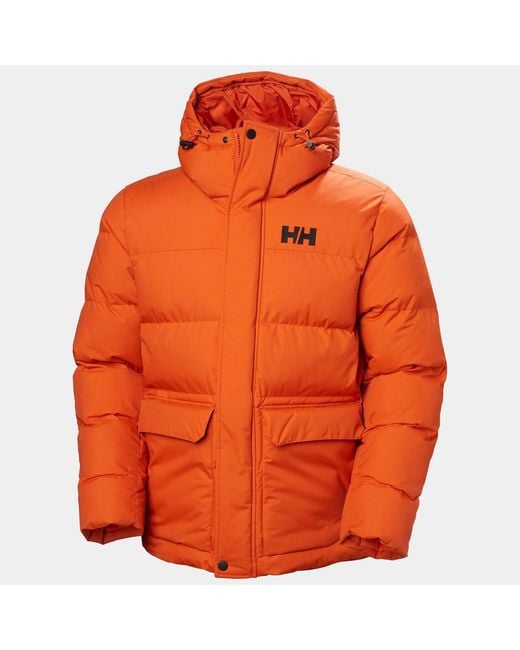 Helly Hansen Orange Nordic Puffy Jacket for men
