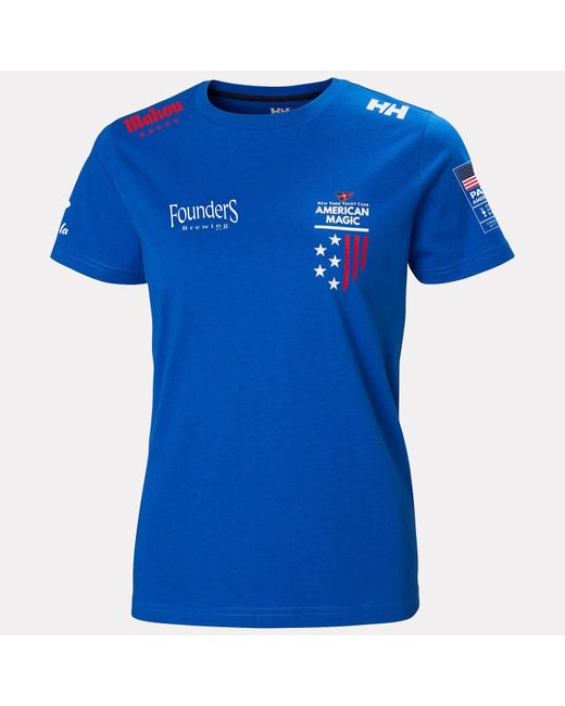 Helly Hansen Blue American Magic Cotton T-Shirt