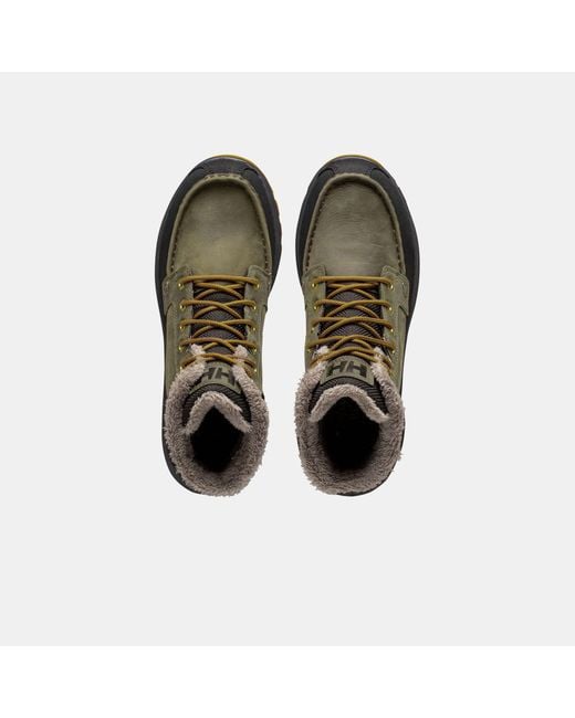 Helly Hansen Black Garibaldi V3 Waterproof Leather Boots for men