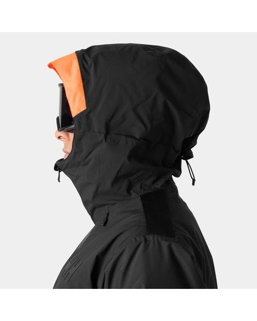 Helly Hansen Black Powdreamer 3.0 Jacket for men