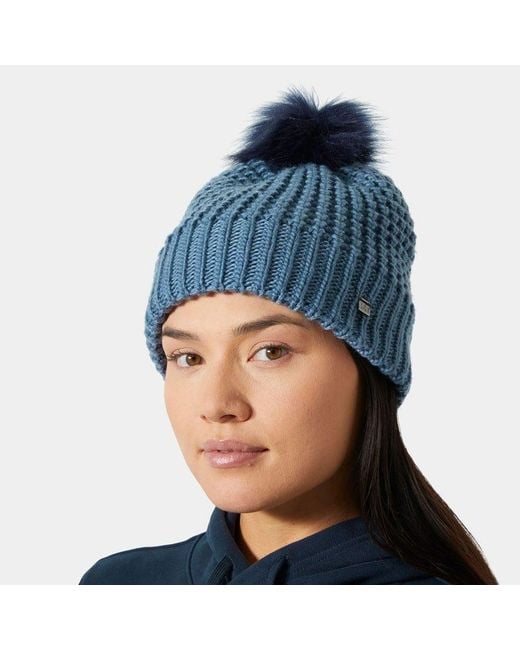 Helly Hansen Blue Snowfall Beanie