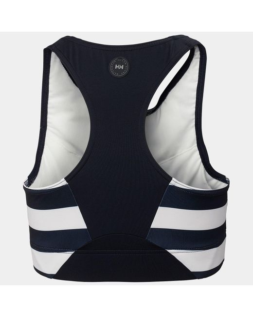 Helly Hansen Blue Hydropower Cropped Top