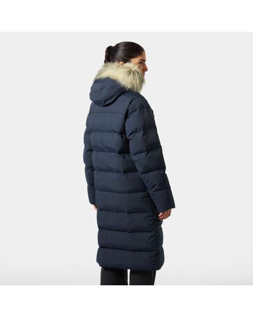 Helly Hansen Blue Aria Long Parka