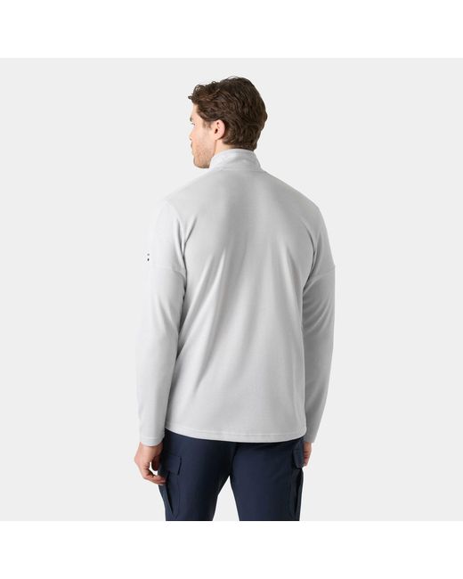 Helly Hansen Gray Hp 1/2 Zip Pullover for men