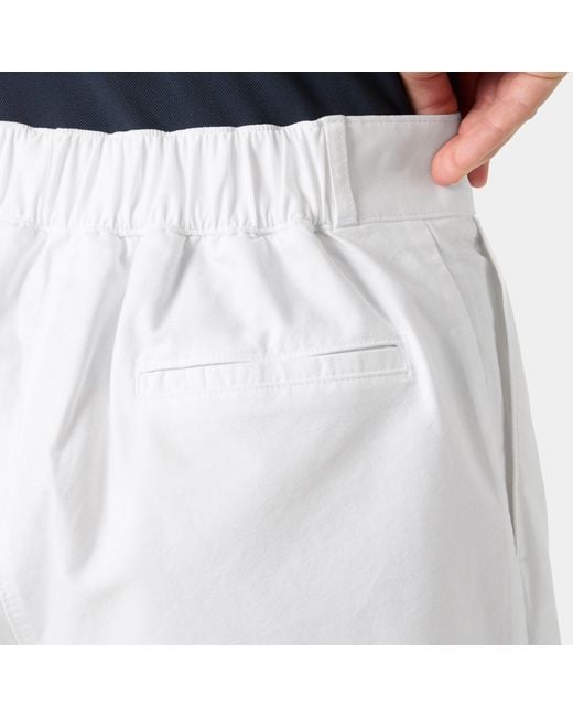 Helly Hansen White Sorrento Shorts 4"