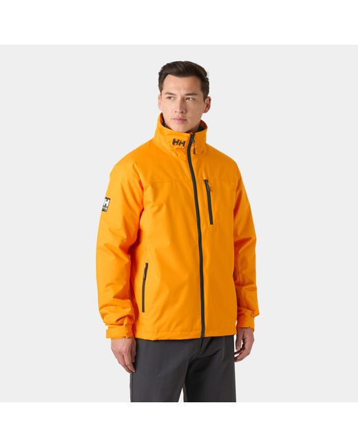 Helly Hansen Crew Midlayer Jacket 2.0 Orange for men