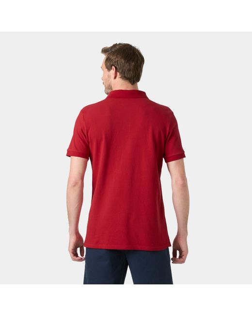 Helly Hansen Red Hudson Polo for men