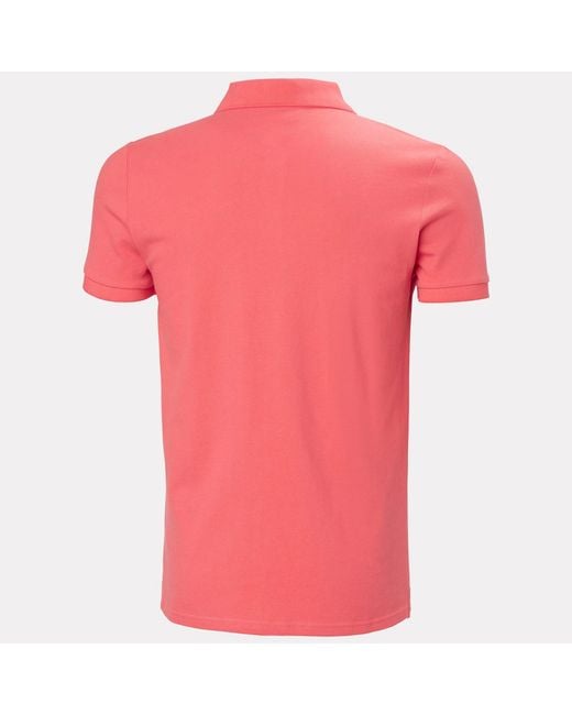 Helly Hansen Red Hudson Polo for men