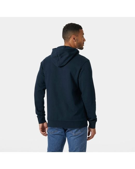Helly Hansen Blue Core Graphic Hoodie for men