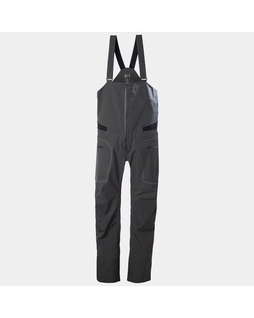 Helly Hansen Black Hp Foil Pro Sailing Salopette for men