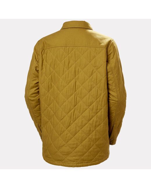 Helly Hansen Brown Isfjord Insulated Shacket
