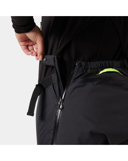 Helly Hansen Black Aegir Midlayer Salopette for men