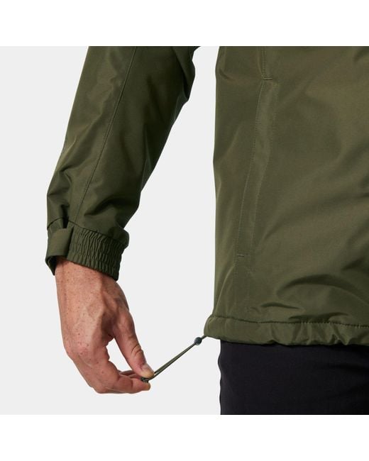 Helly Hansen Green Dubliner Insulated Lightweight Jacket for men