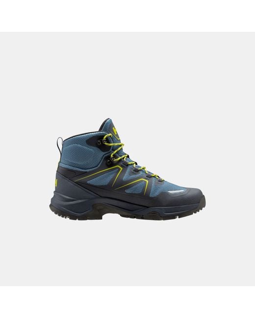 Helly Hansen Blue Cascade Mid Low-Cut Helly Tech Boots for men