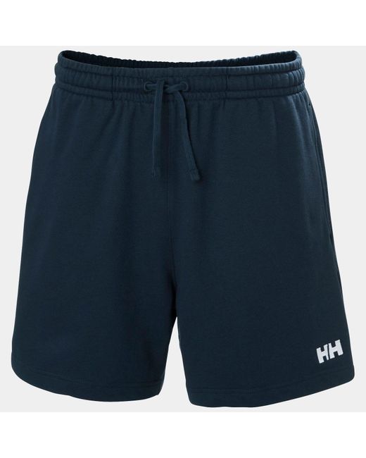 Helly Hansen Blue Terry Loop Shorts for men