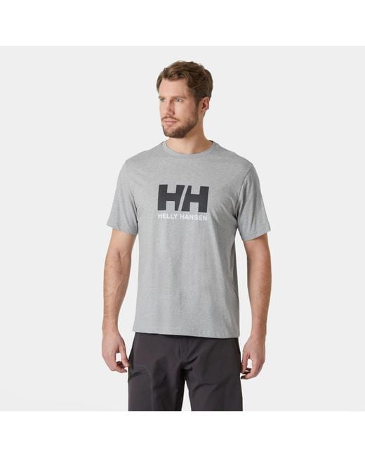 Helly Hansen Gray Hh Logo T-Shirt 2.0 for men