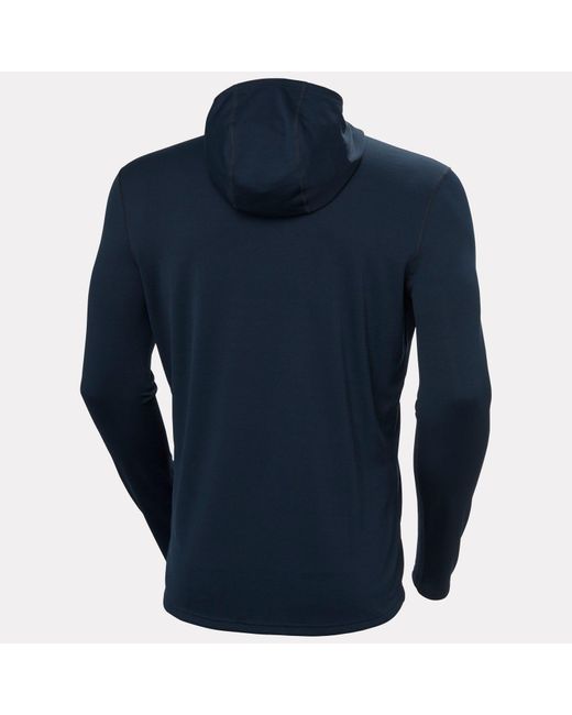 Helly Hansen Blue Lifa Active Solen Protective Hoodie for men