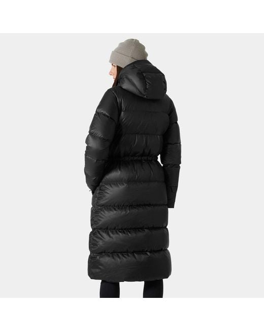 Manteau Long En Duvet Femme Essence Noir Helly Hansen en coloris Black