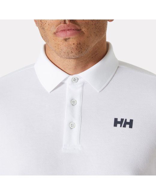 Helly Hansen White Skagerrak Quick-Dry Rugger for men