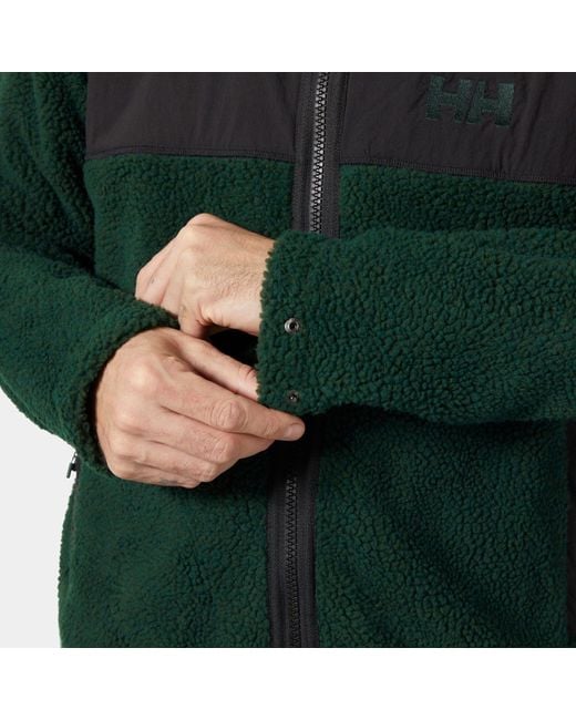 Helly Hansen Green Patrol Pile Fleece Jacket for men