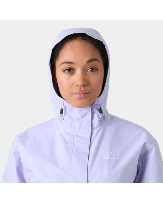 Helly Hansen Purple Seven J Breathable Rain Jacket