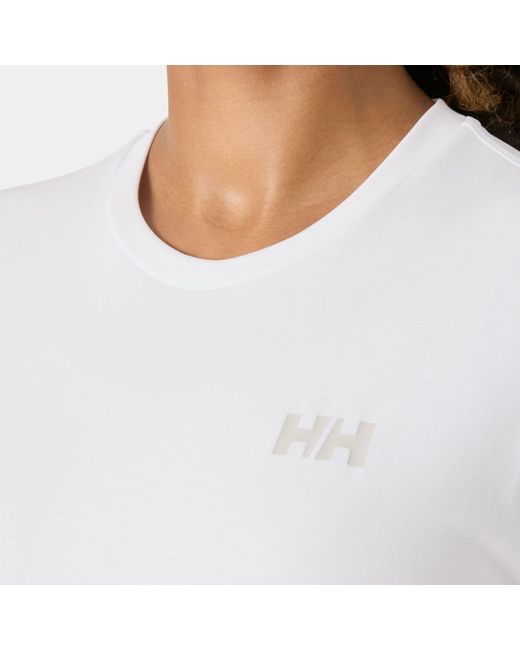 Helly Hansen White Lifa Active Solen T-Shirt