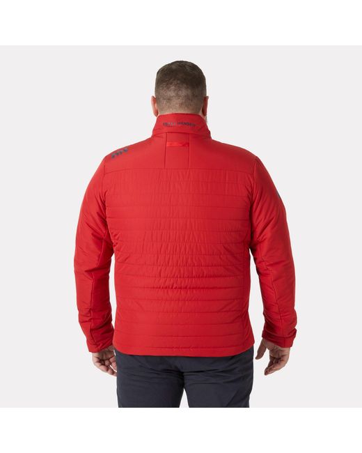 Helly Hansen Red Crew Insulator Sailing Jacket 2.0 for men