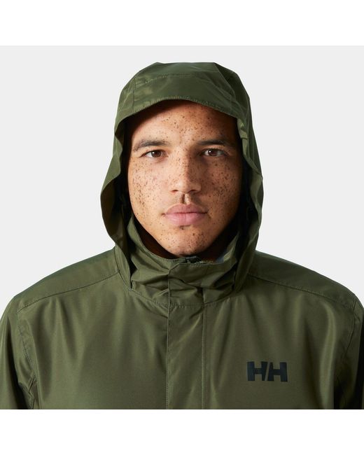 Helly Hansen Blue Dubliner Shell Rain Jacket for men