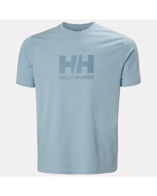 Helly Hansen Blue Hh Logo T-Shirt 2.0 for men