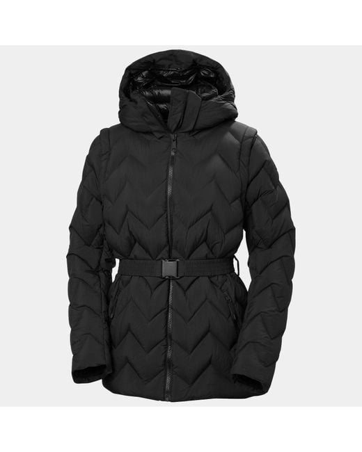 Helly Hansen Black Winter Bliss Modular Down Jacket