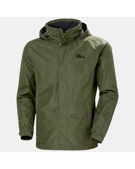 Helly Hansen Blue Dubliner Shell Rain Jacket for men