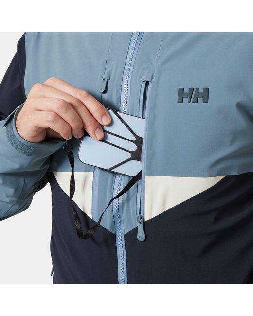 Helly Hansen Blue Kvitfjell Race Insulated Ski Jacket for men