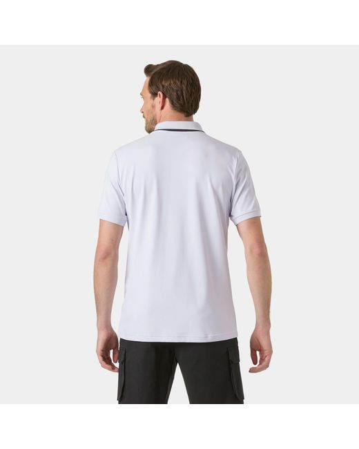 Helly Hansen White Hp Figari Polo for men