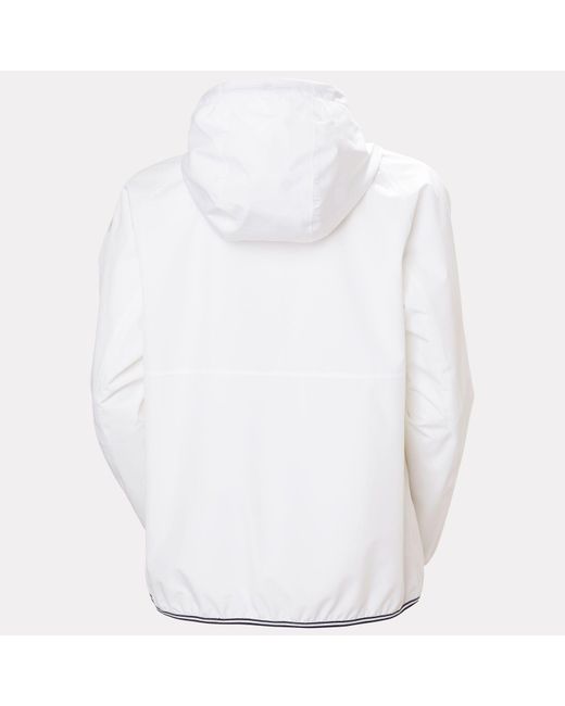 Koster Rain Jacket Mujer Helly Hansen de color White