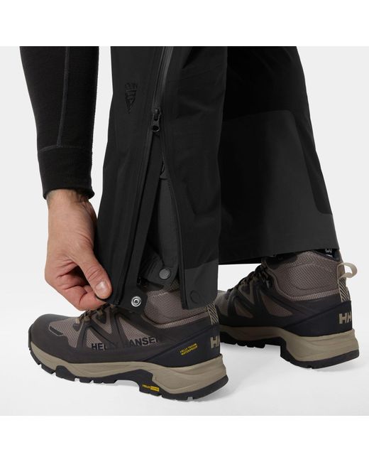 Helly Hansen Black Odin Backcountry Infinity Shell Trousers for men