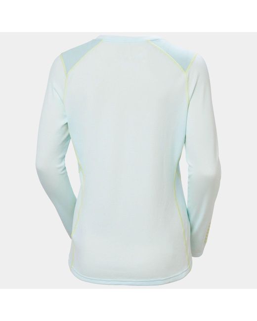 Helly Hansen Blue Lifa Active Crew Lightweight Base Layer