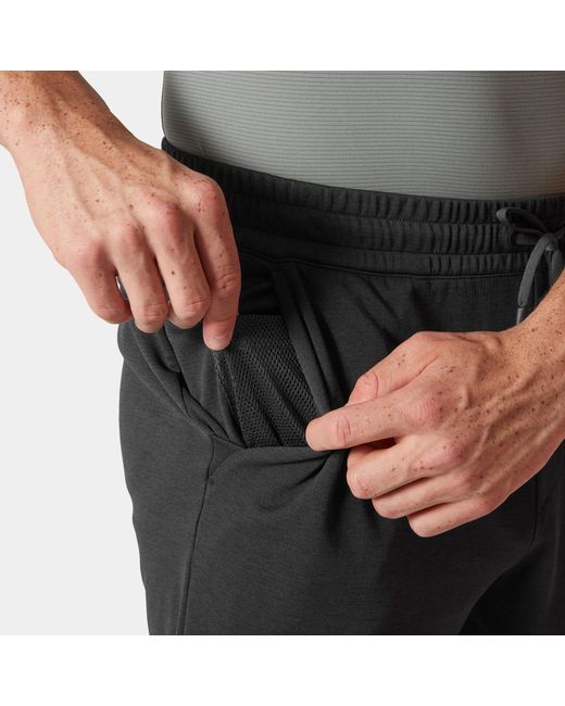 Helly Hansen Black Lifa Tech Lite Shorts for men