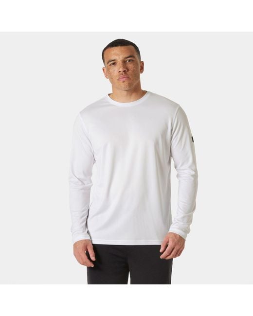 Helly Hansen White Helly-hansen Hh Tech Crew Ls 2.0 for men