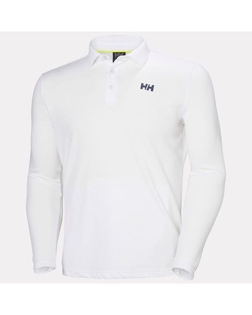 Helly Hansen White Skagerrak Quick-Dry Rugger for men