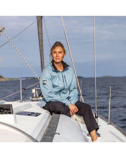 Helly Hansen Blue Damen Crew Midlayer-Segeljacke 2.0